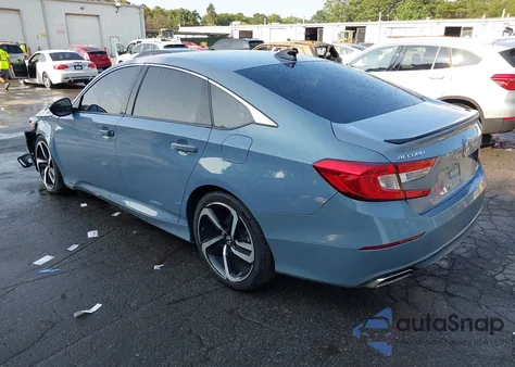 2021 Honda Accord Sport from USA, damaged, VIN 1HGCV1F37MA029261